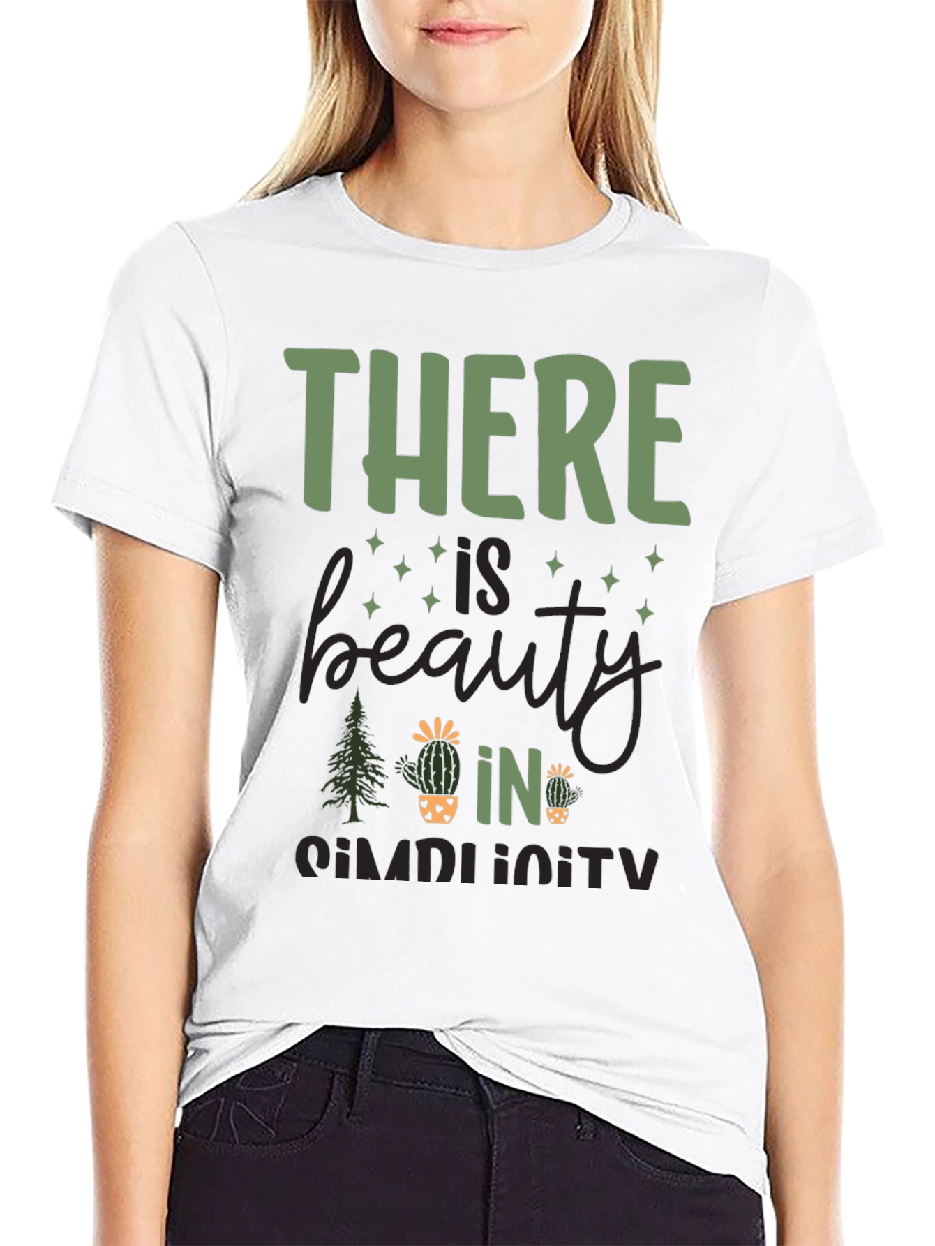 Beauty in Simplicity Graphic T-Shirt