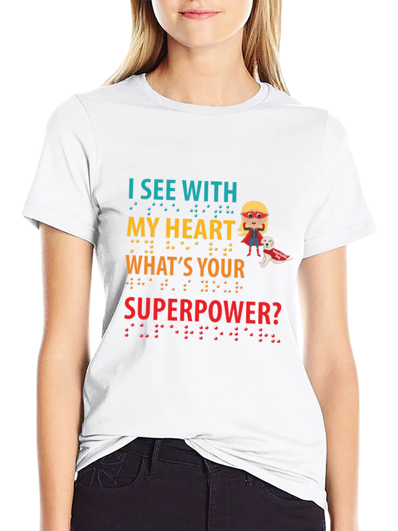 I See With My Heart Superpower T-Shirt