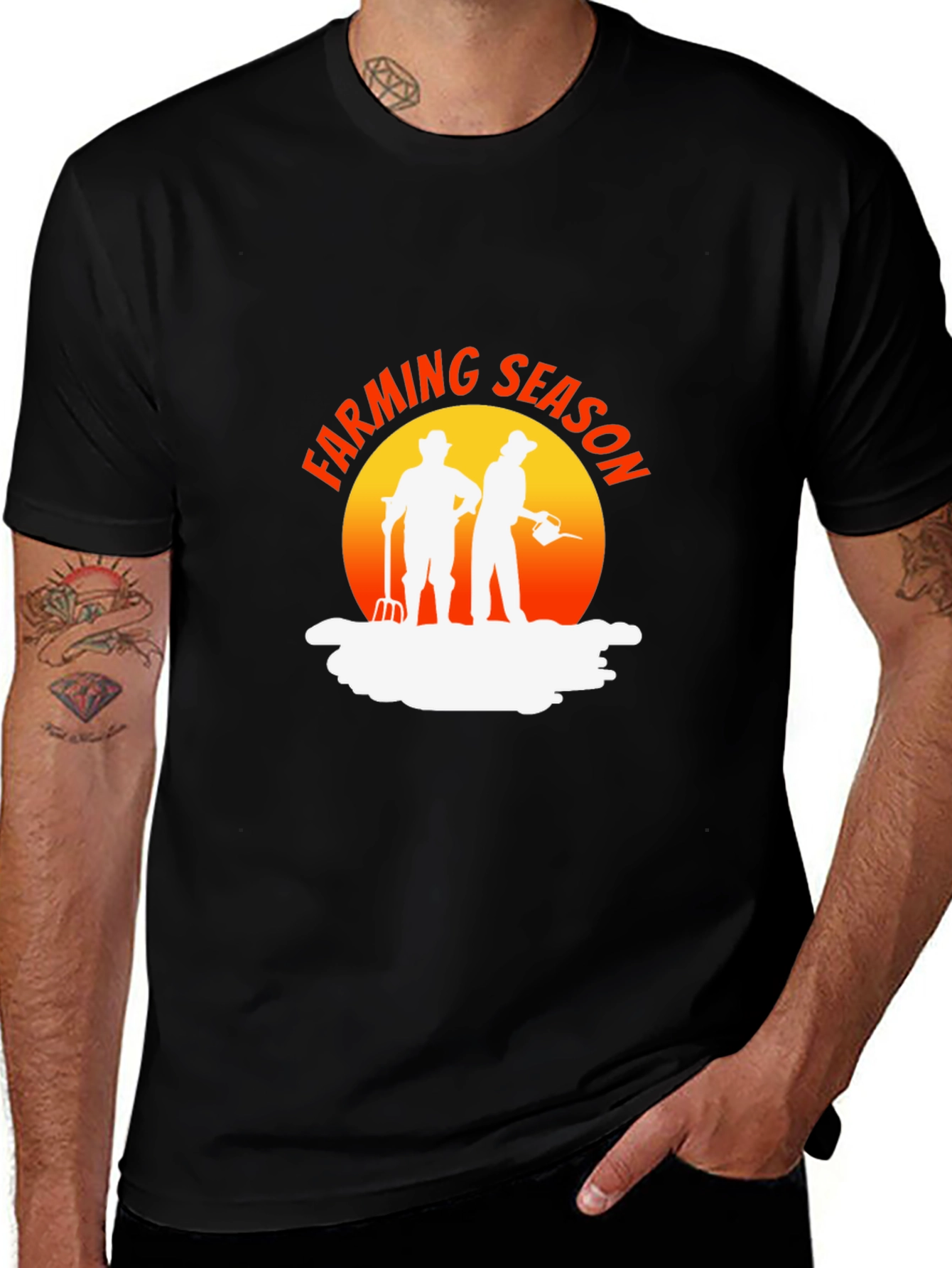 Farming Season Graphic T-Shirt