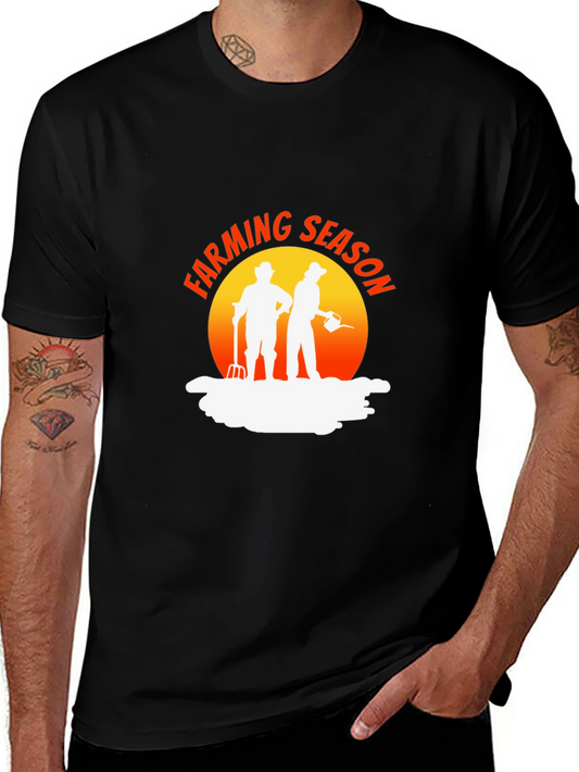 Farming Season Graphic T-Shirt