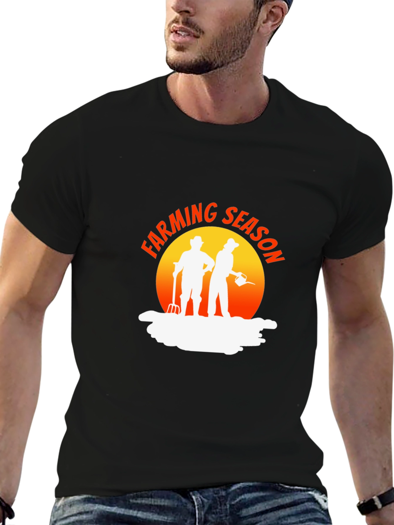 Farming Season Graphic T-Shirt