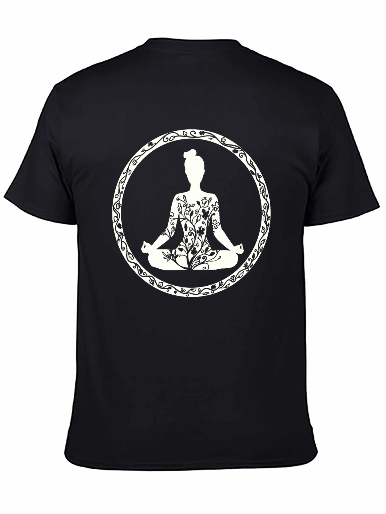 Yoga Meditation Tee - Black