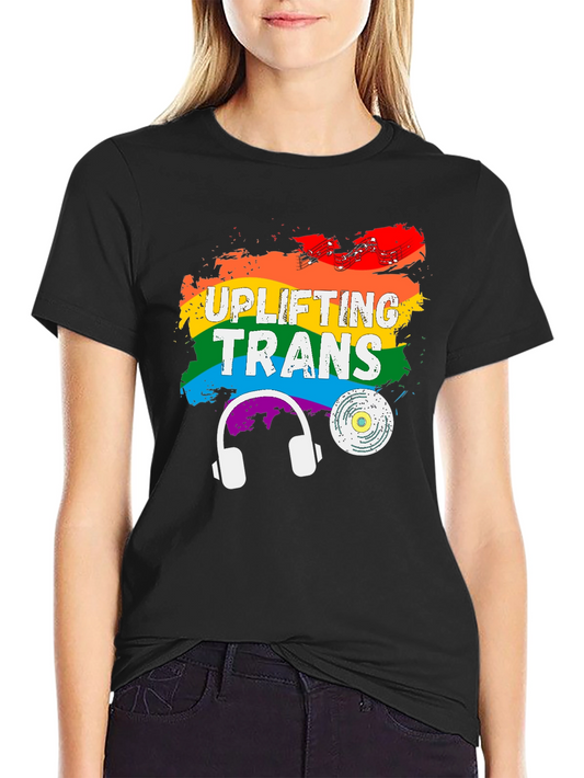 Uplifting Trans Pride Rainbow T-Shirt