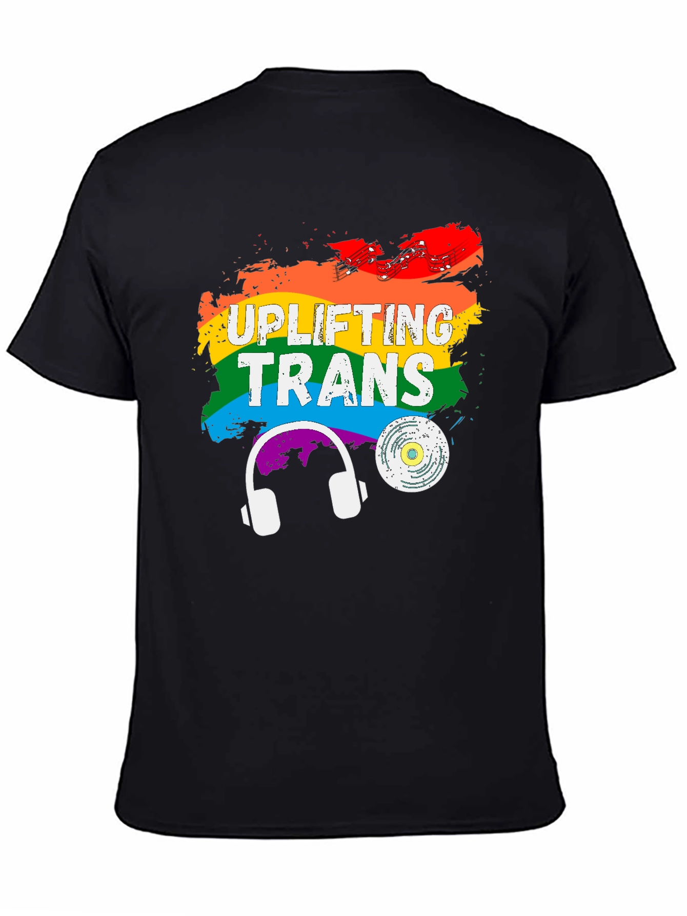 Uplifting Trans Pride Rainbow T-Shirt