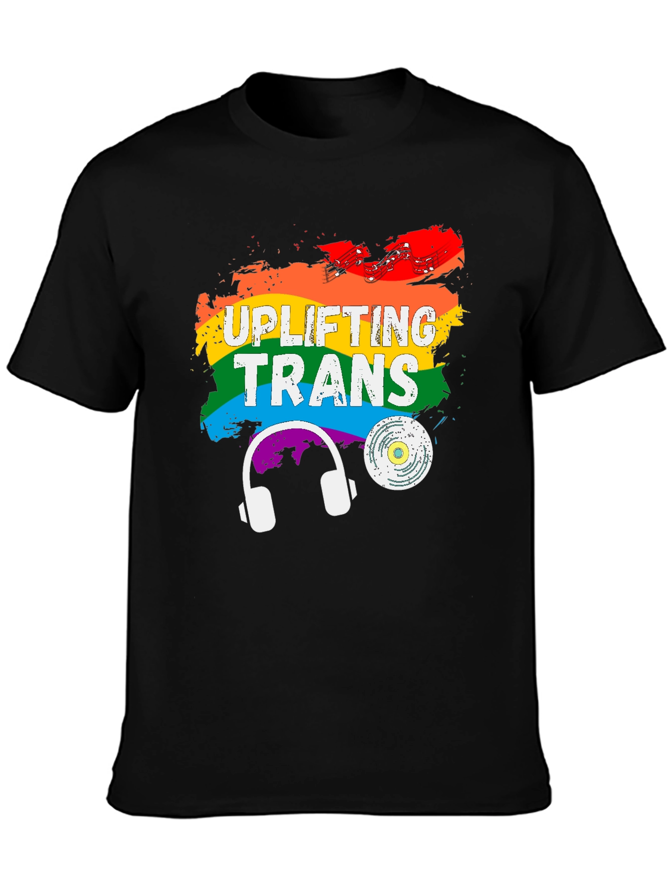 Uplifting Trans Pride Rainbow T-Shirt