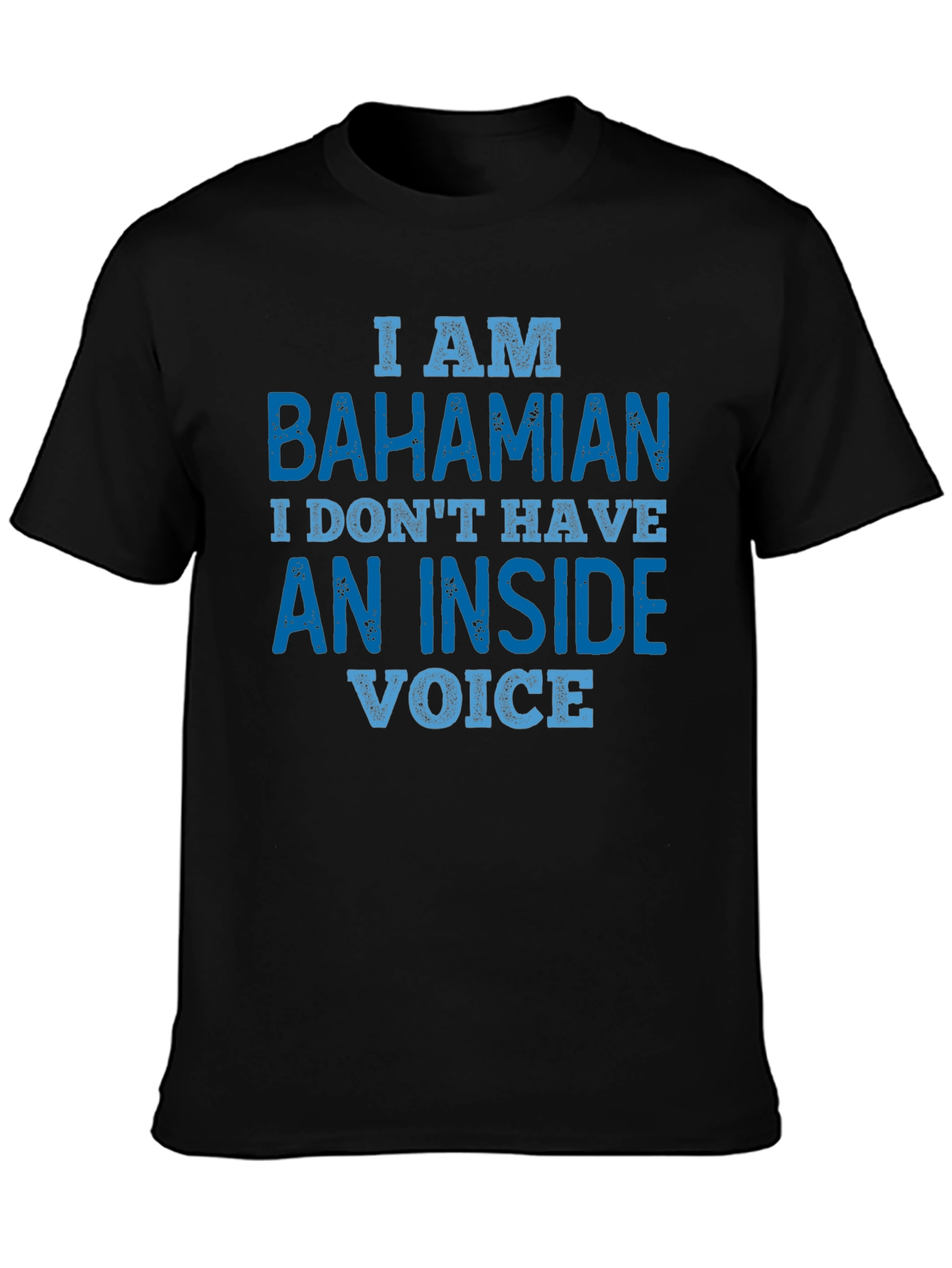 Bahamian No Inside Voice Graphic Tee