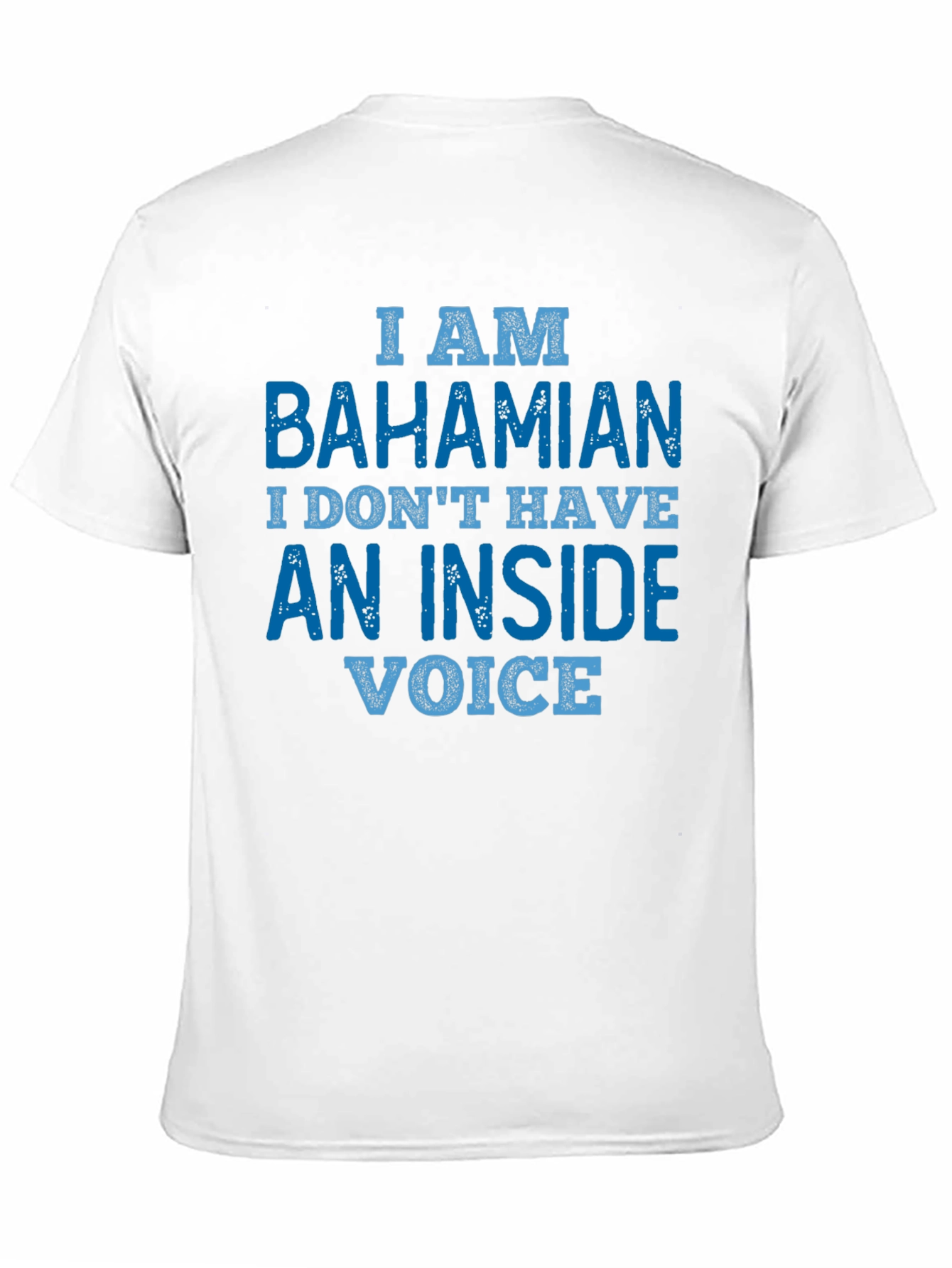 Bahamian No Inside Voice Graphic Tee