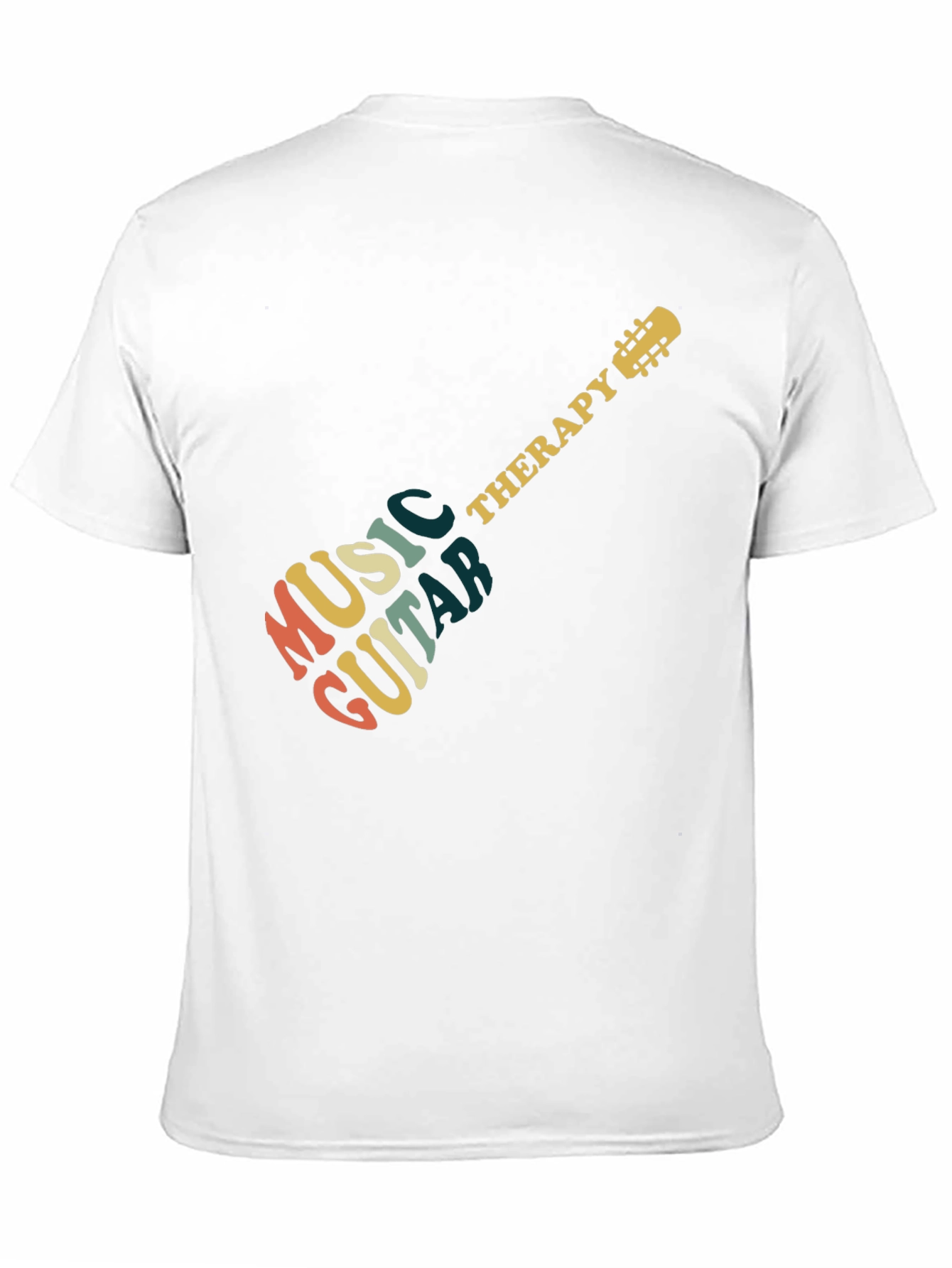 Music Guitar Therapy Graphic T-Shirt
