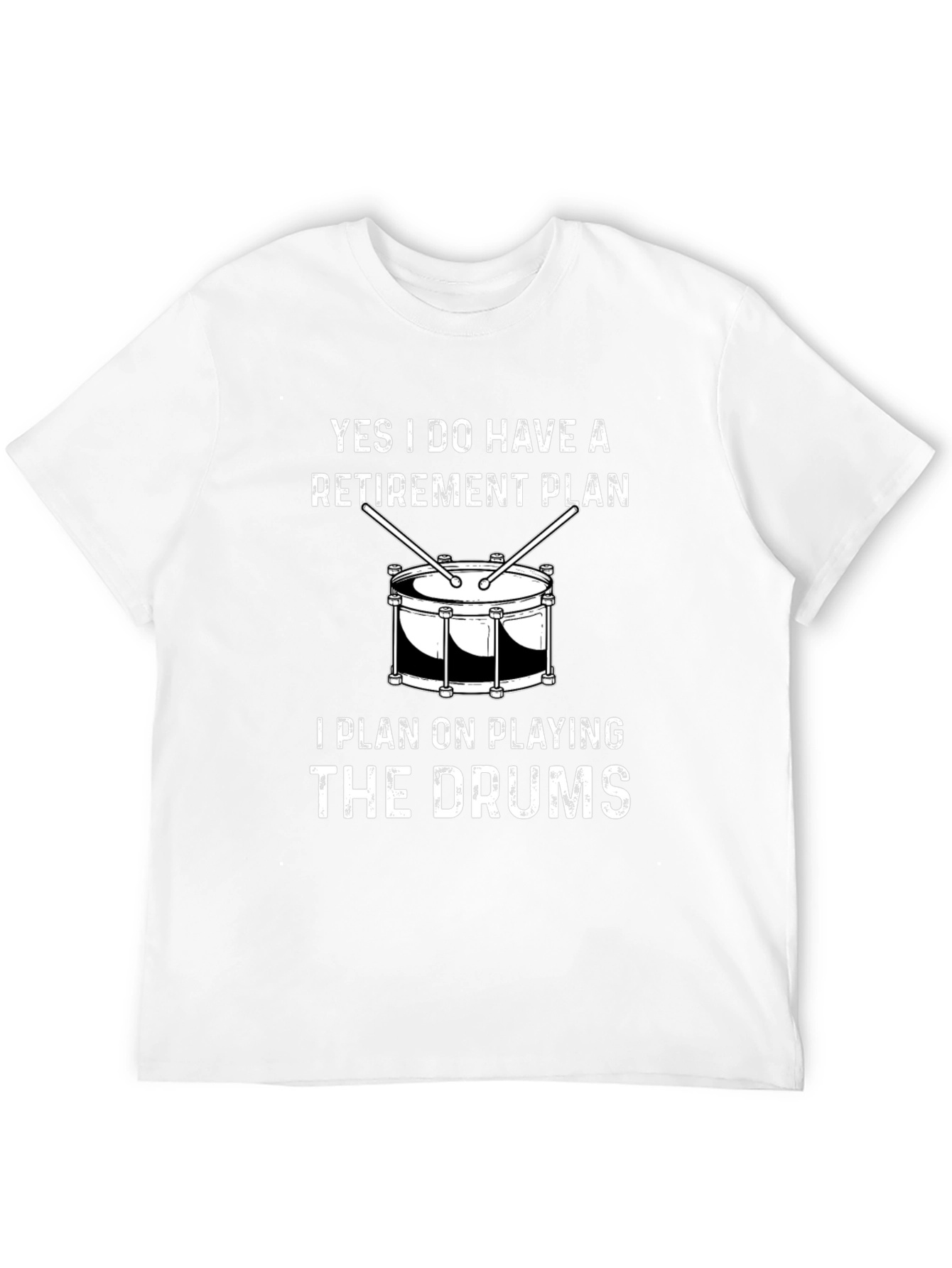 Funny Drummer Retirement Plan T-Shirt