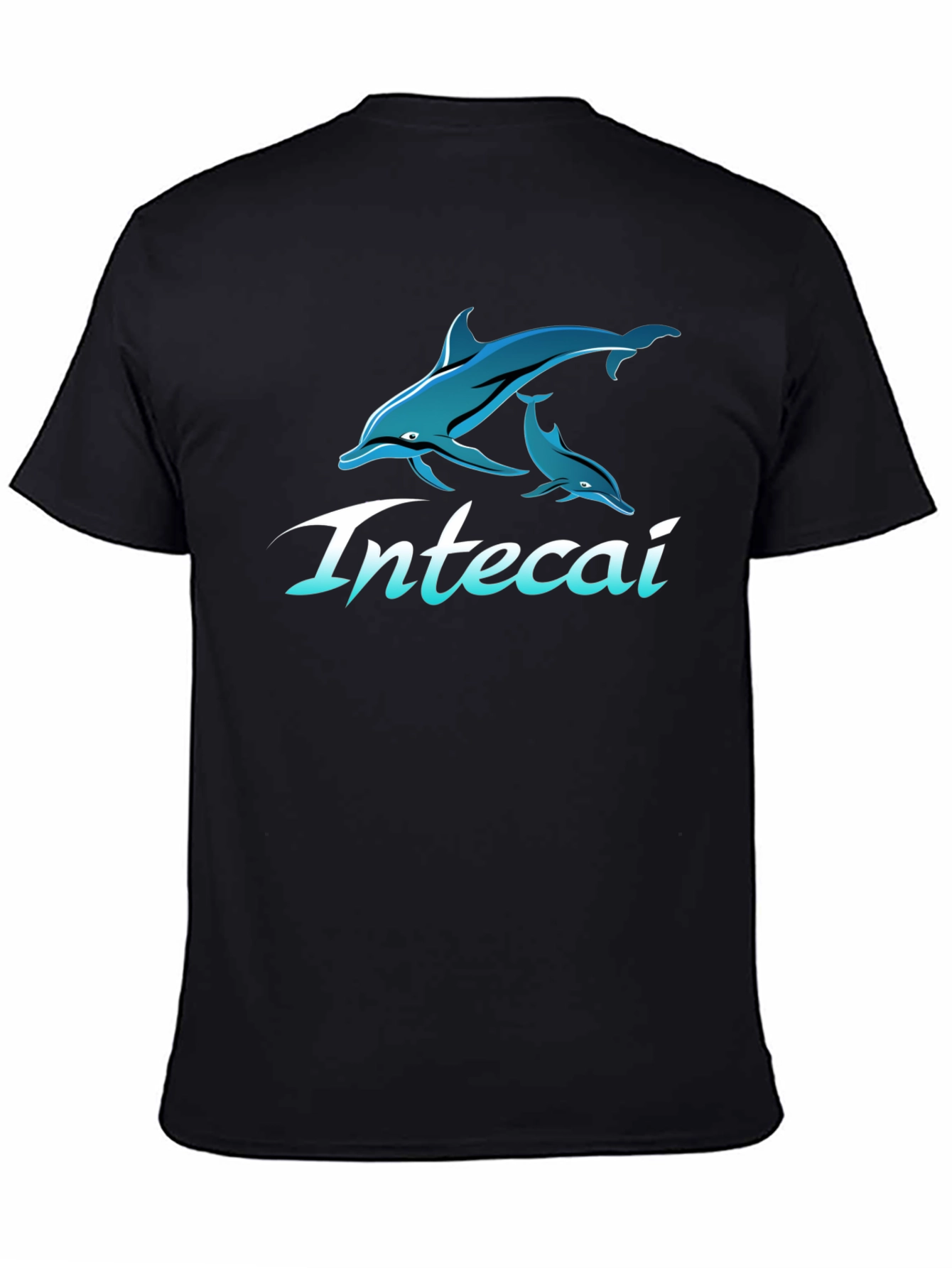 Inteccai Dolphin Graphic T-Shirt