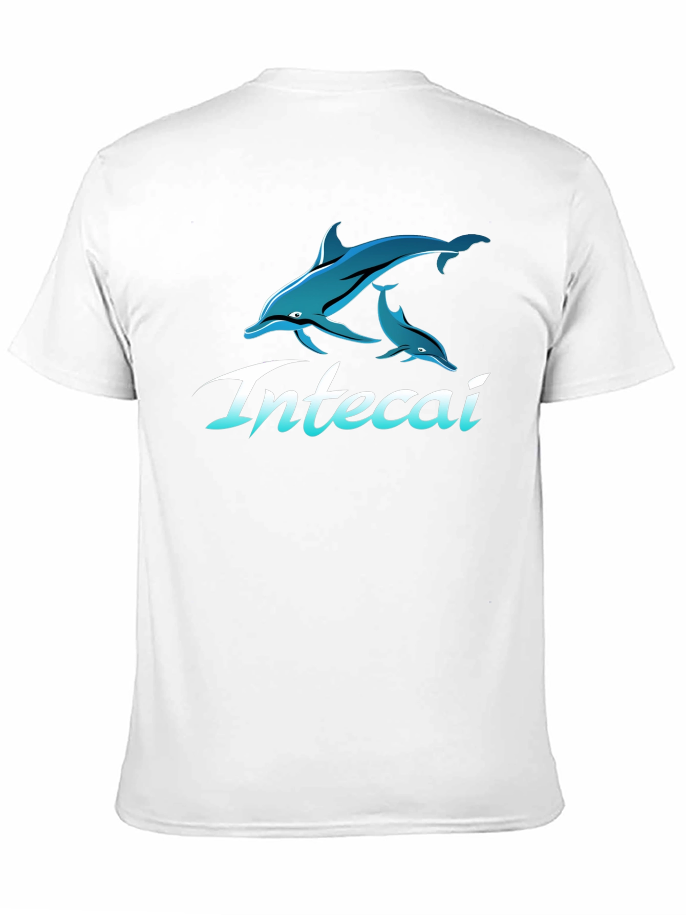 Inteccai Dolphin Graphic T-Shirt