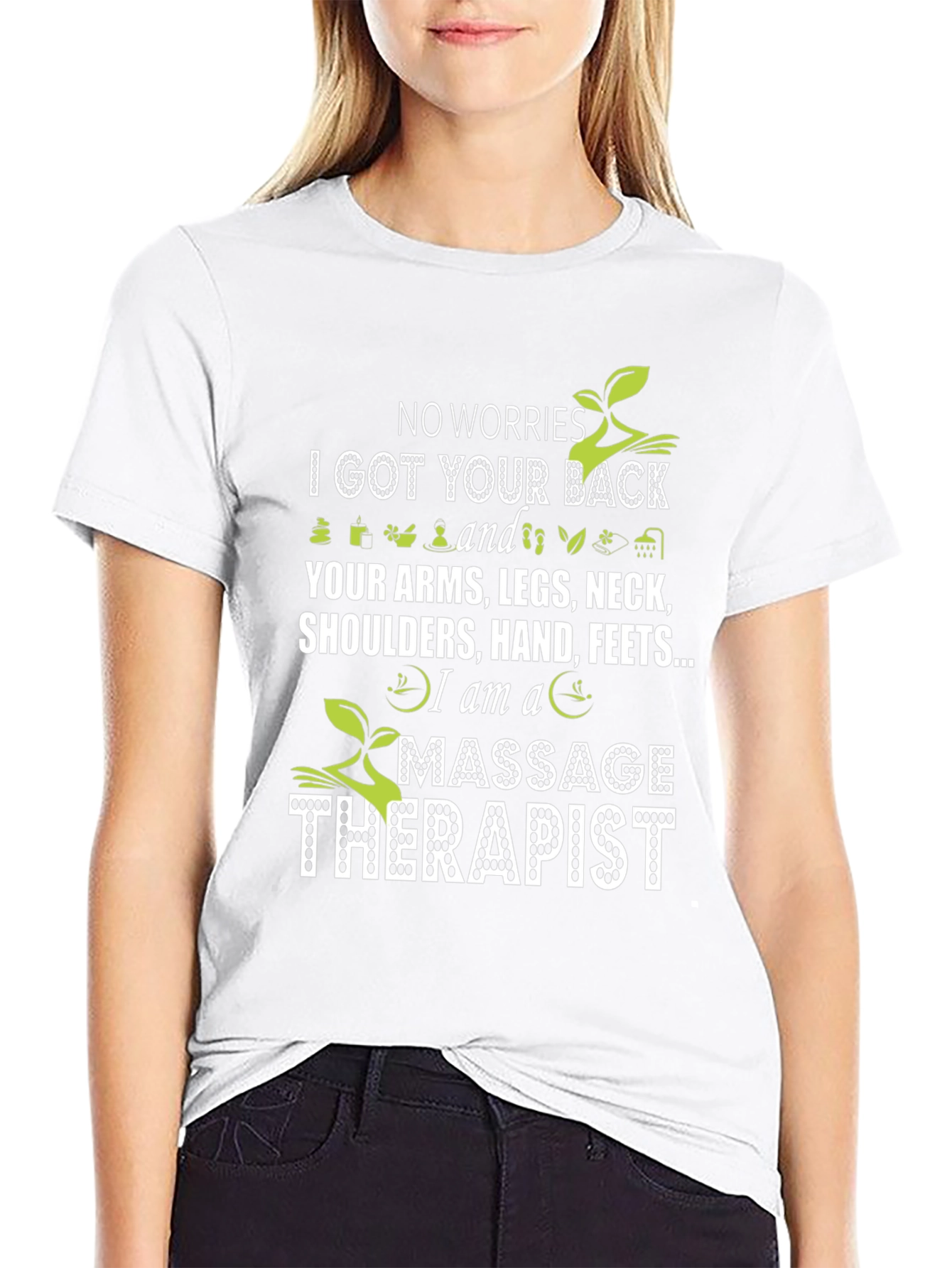 Massage Therapist Black T-Shirt