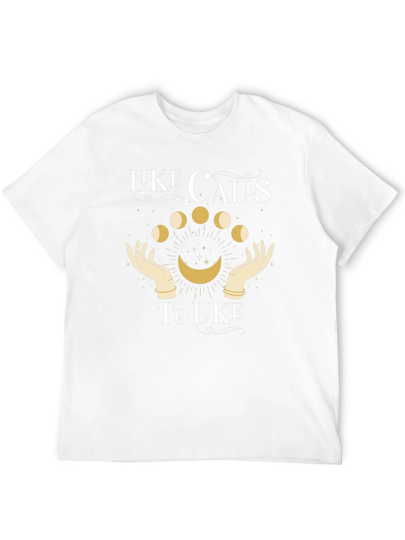 Like Calls To Like Graphic Tee - Black