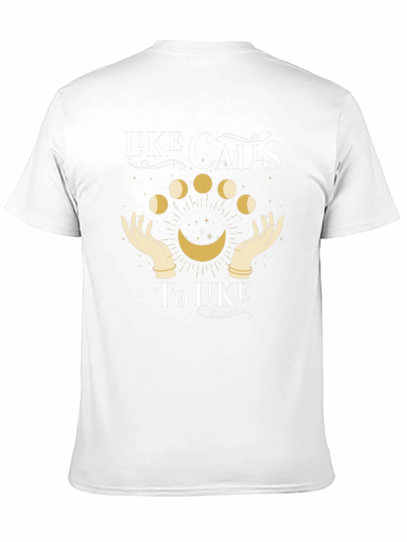 Like Calls To Like Graphic Tee - Black