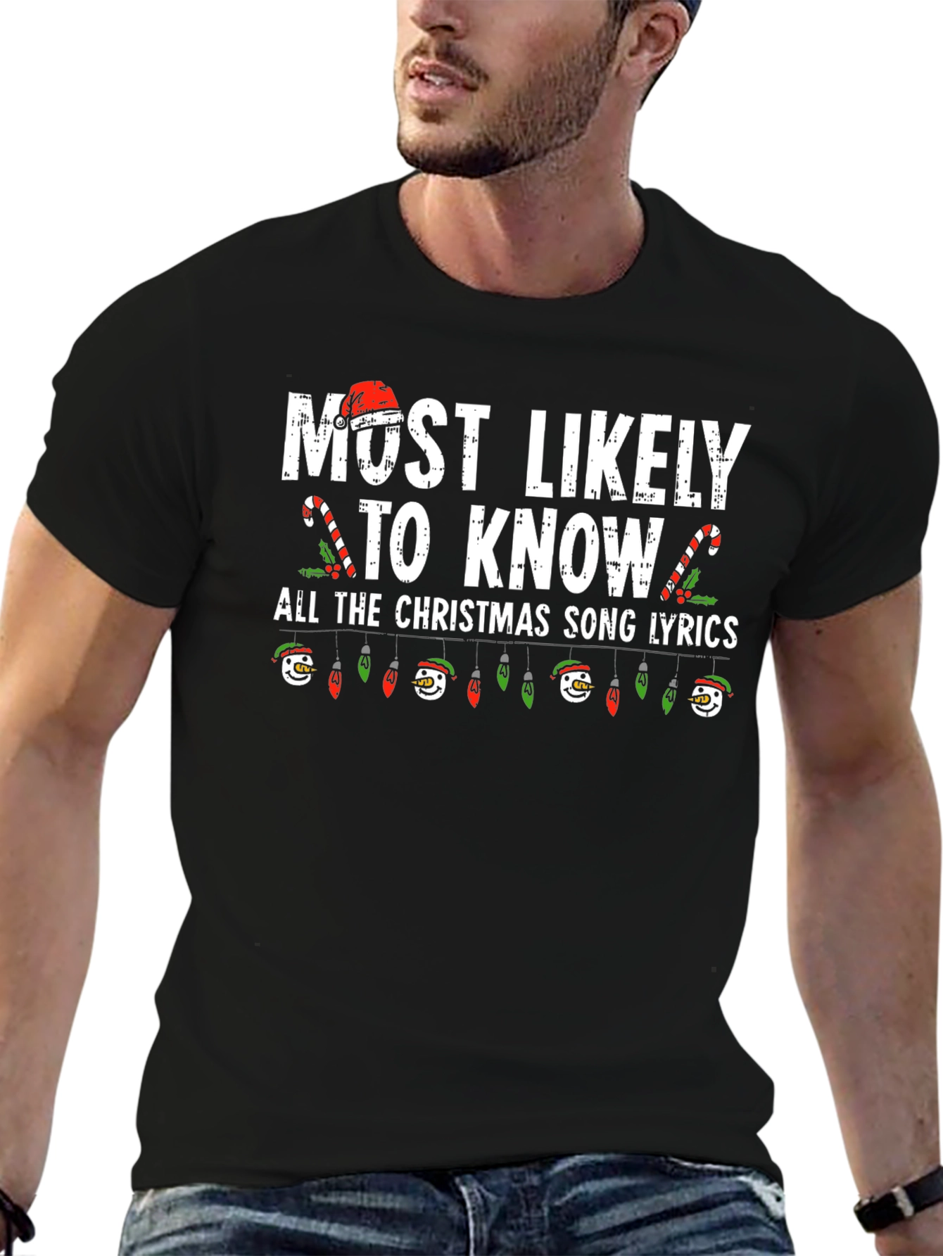 Christmas Song Lyrics T-Shirt