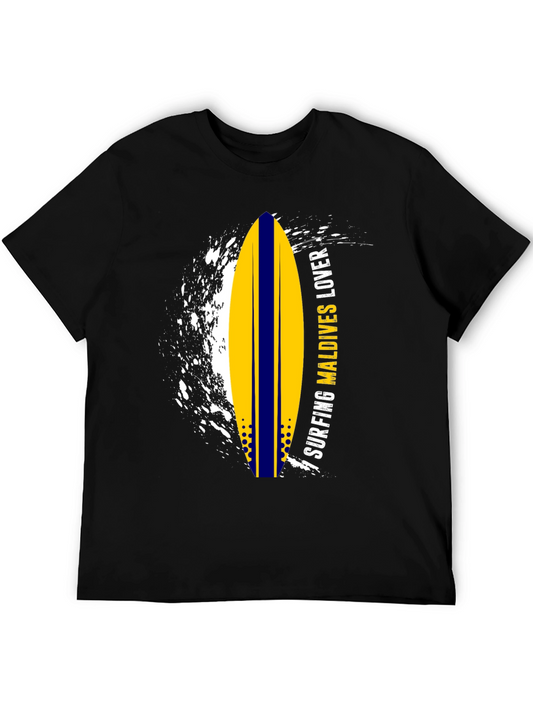 Surfing Maldives Lover Graphic Tee