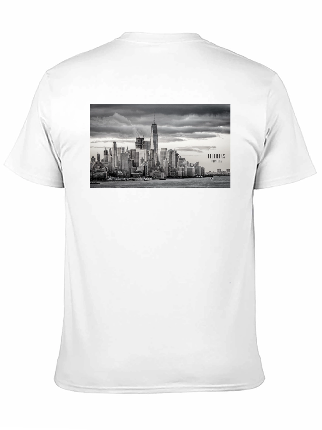 Cityscape Graphic Tee - Black