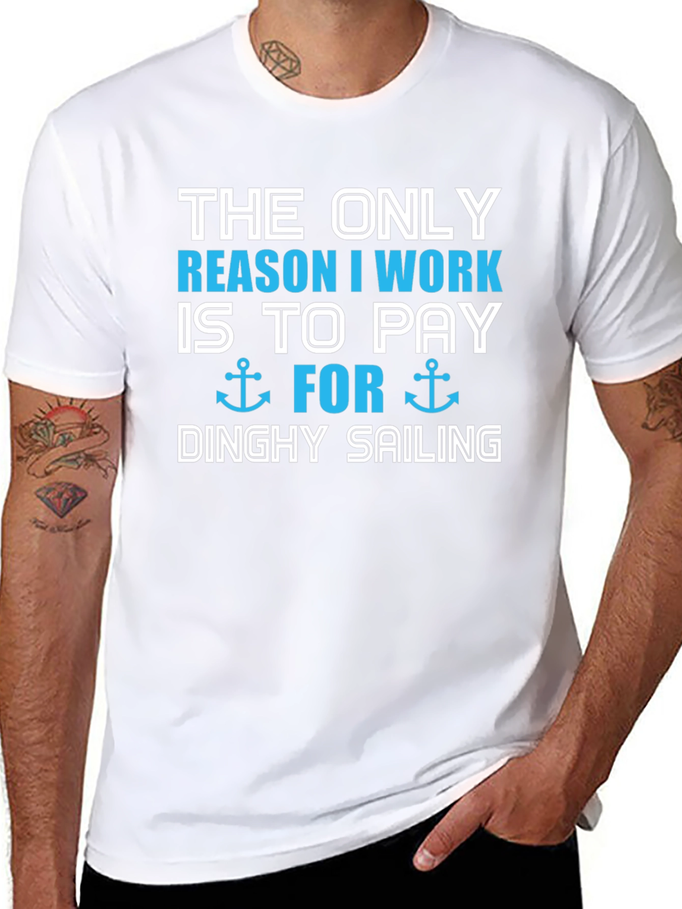 Dinghy Sailing T-Shirt - Work To Sail