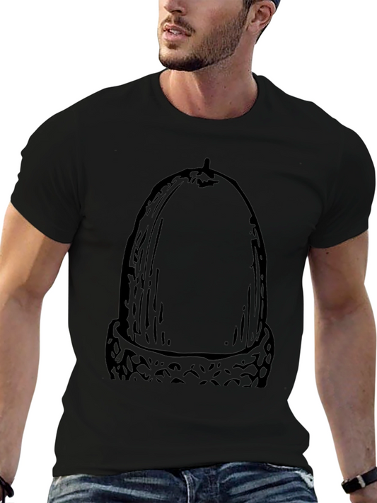 Acorn Graphic Print T-Shirt - Nature Inspired Tee