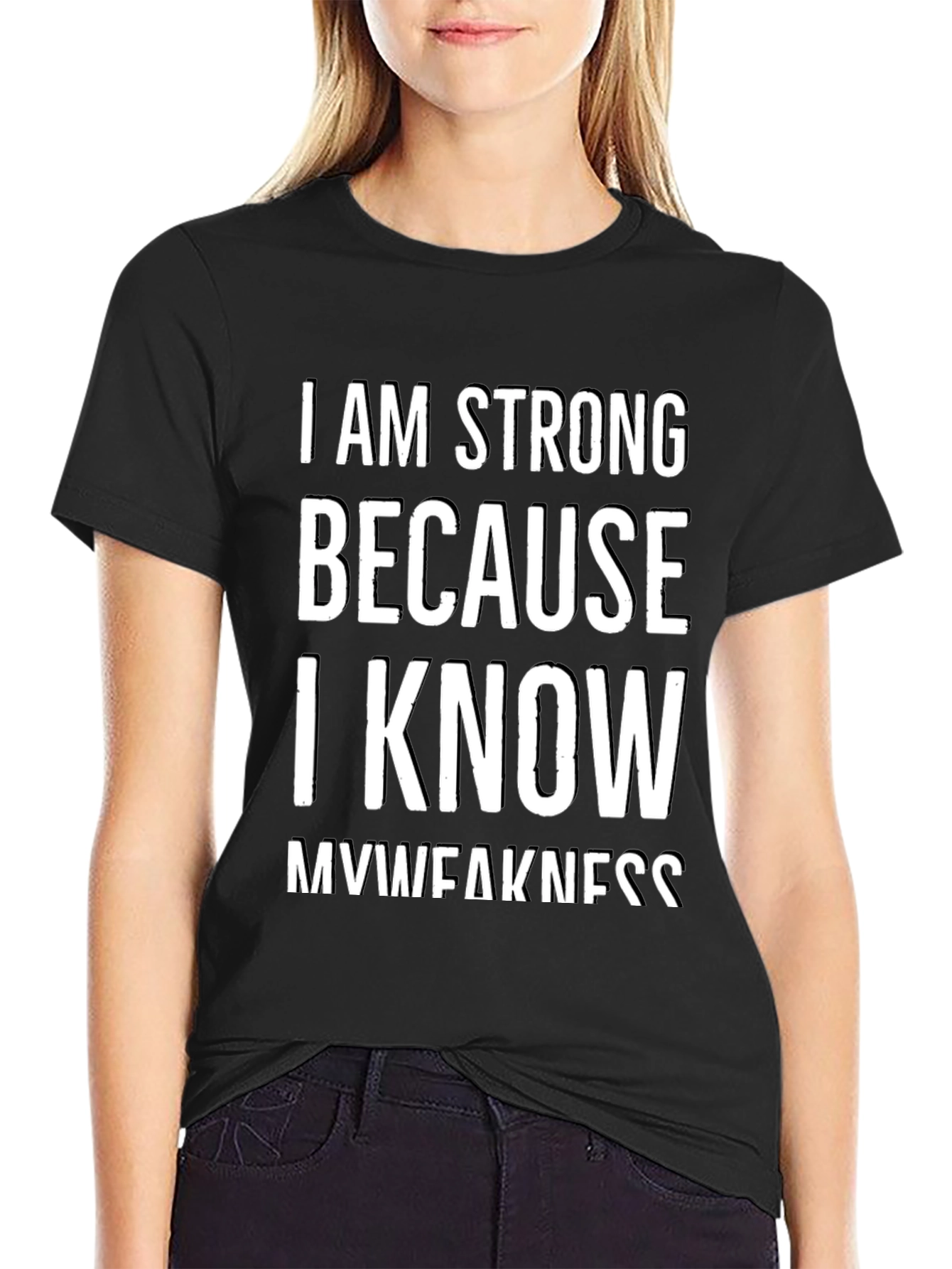 I Am Strong Mens Graphic T-Shirt
