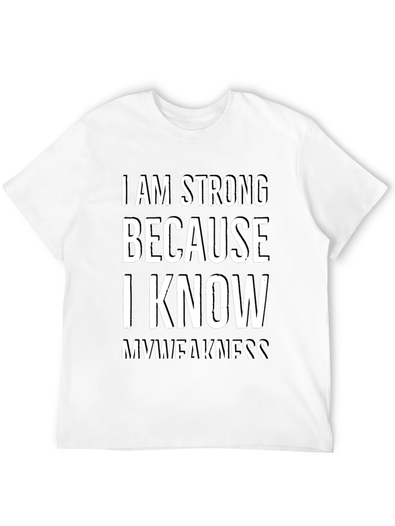 I Am Strong Mens Graphic T-Shirt