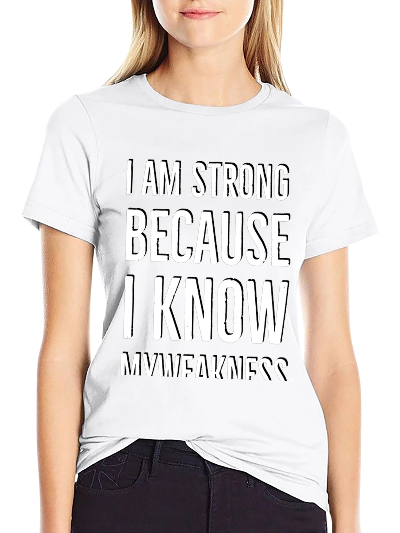 I Am Strong Mens Graphic T-Shirt