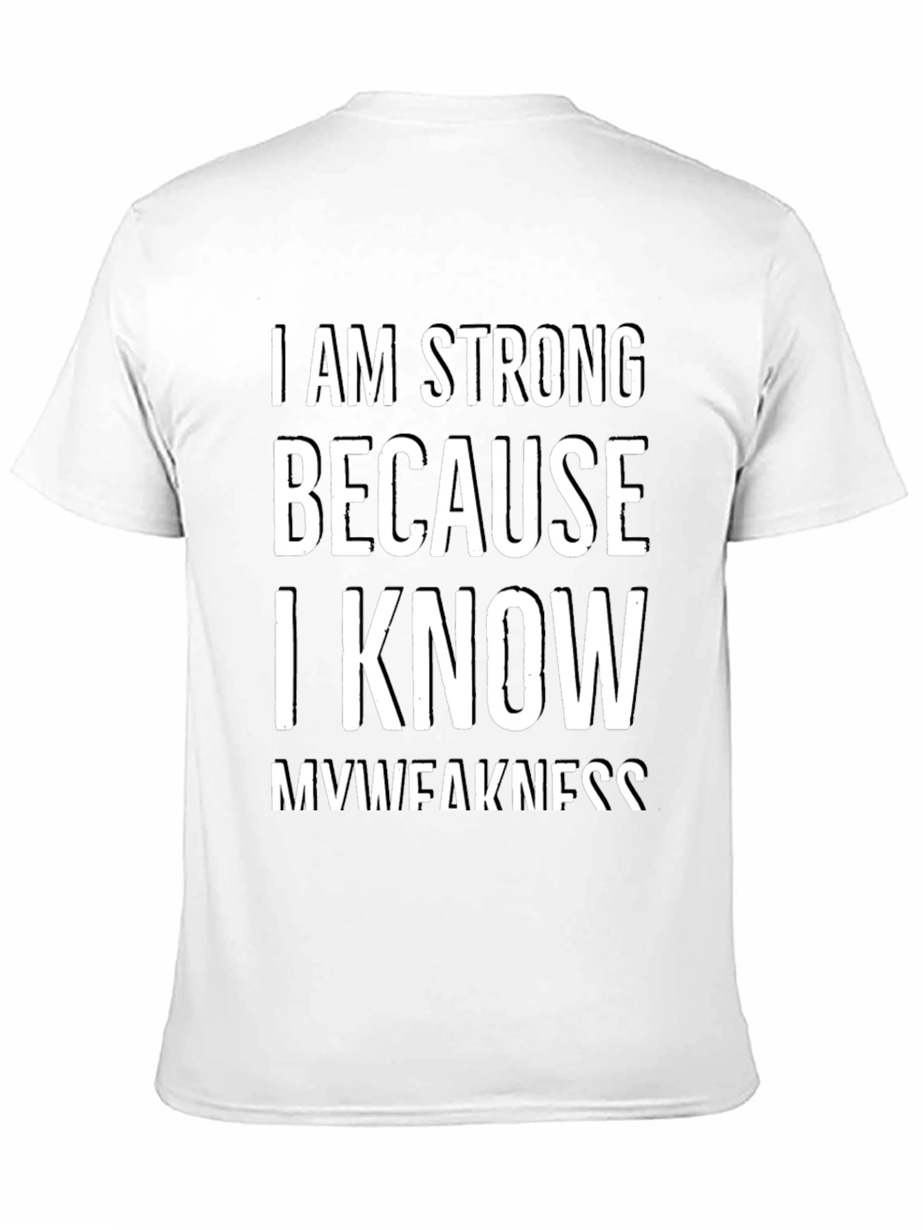I Am Strong Mens Graphic T-Shirt