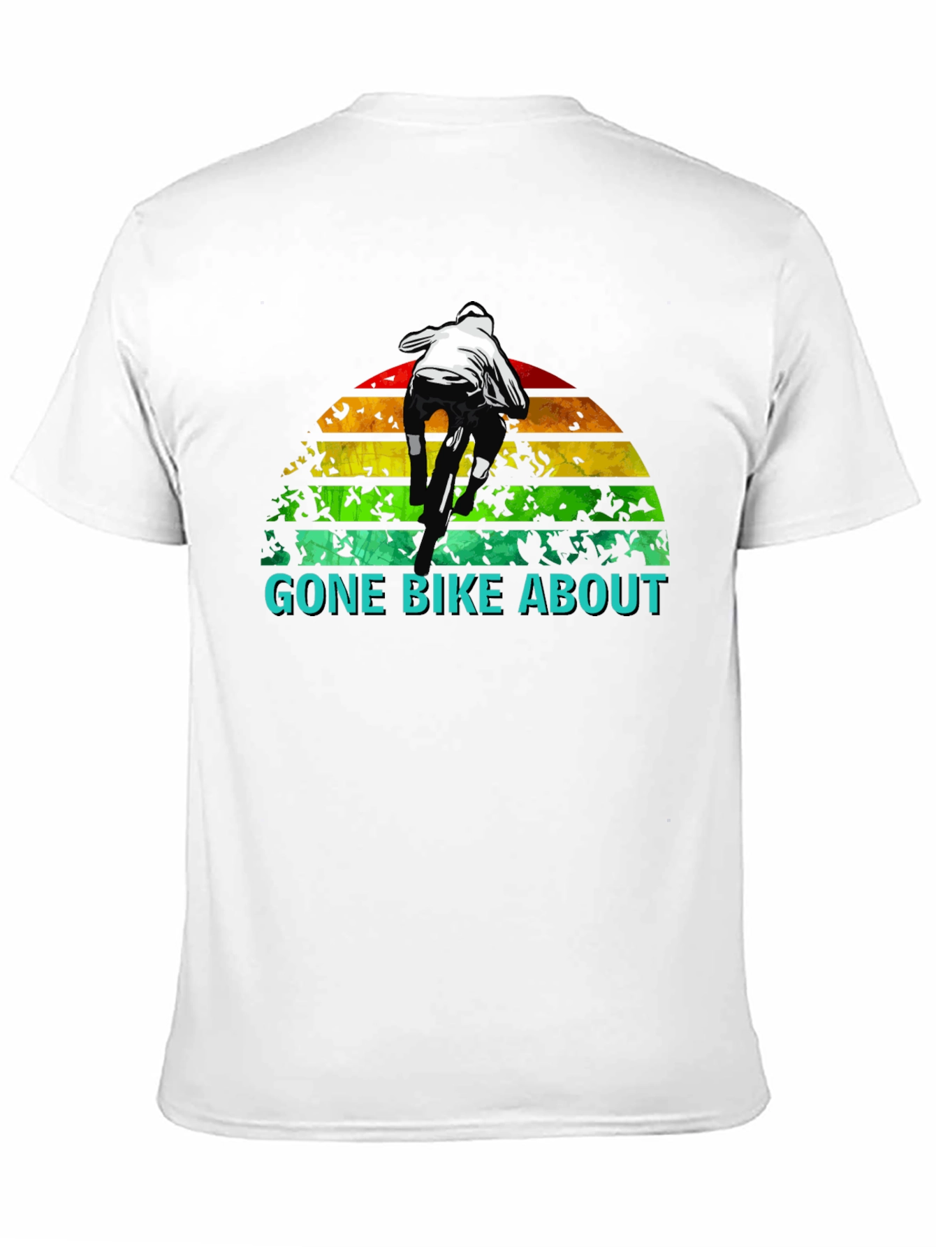 Gone Bike About Tee - Mountain Biking Adventure T-Shirt