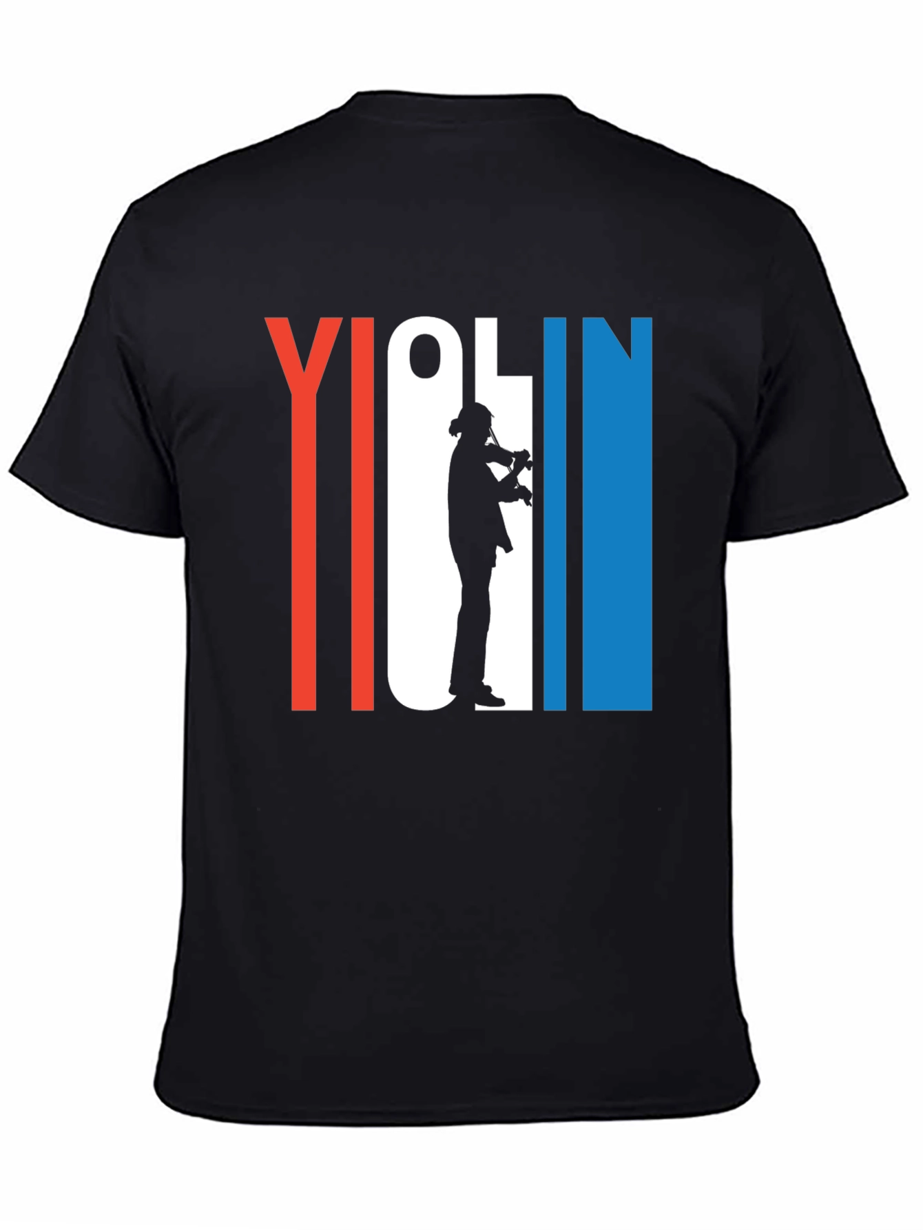 Violin Player Graphic T-Shirt - Music Lover Tee