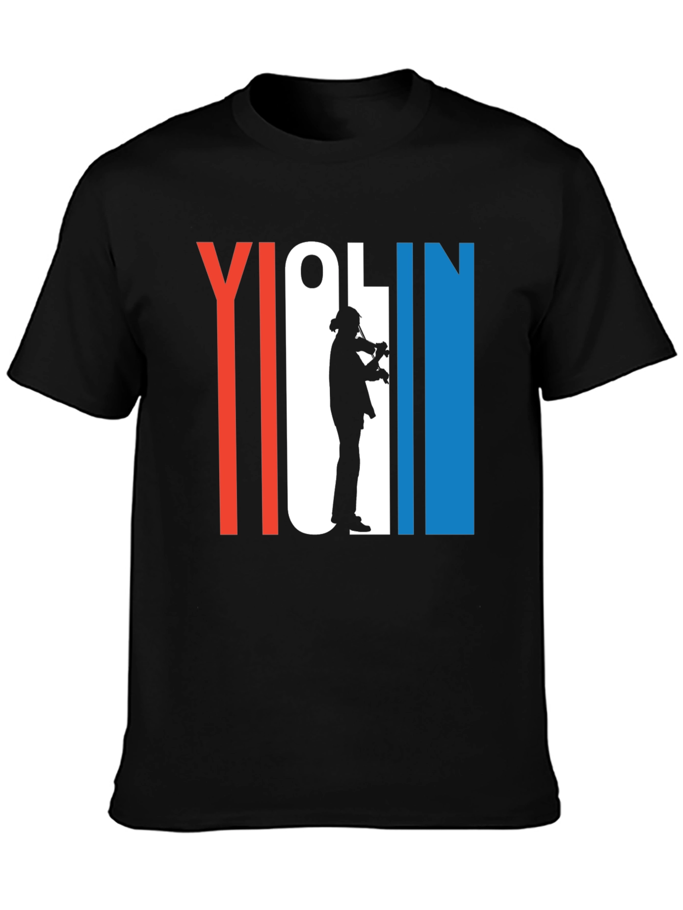 Violin Player Graphic T-Shirt - Music Lover Tee