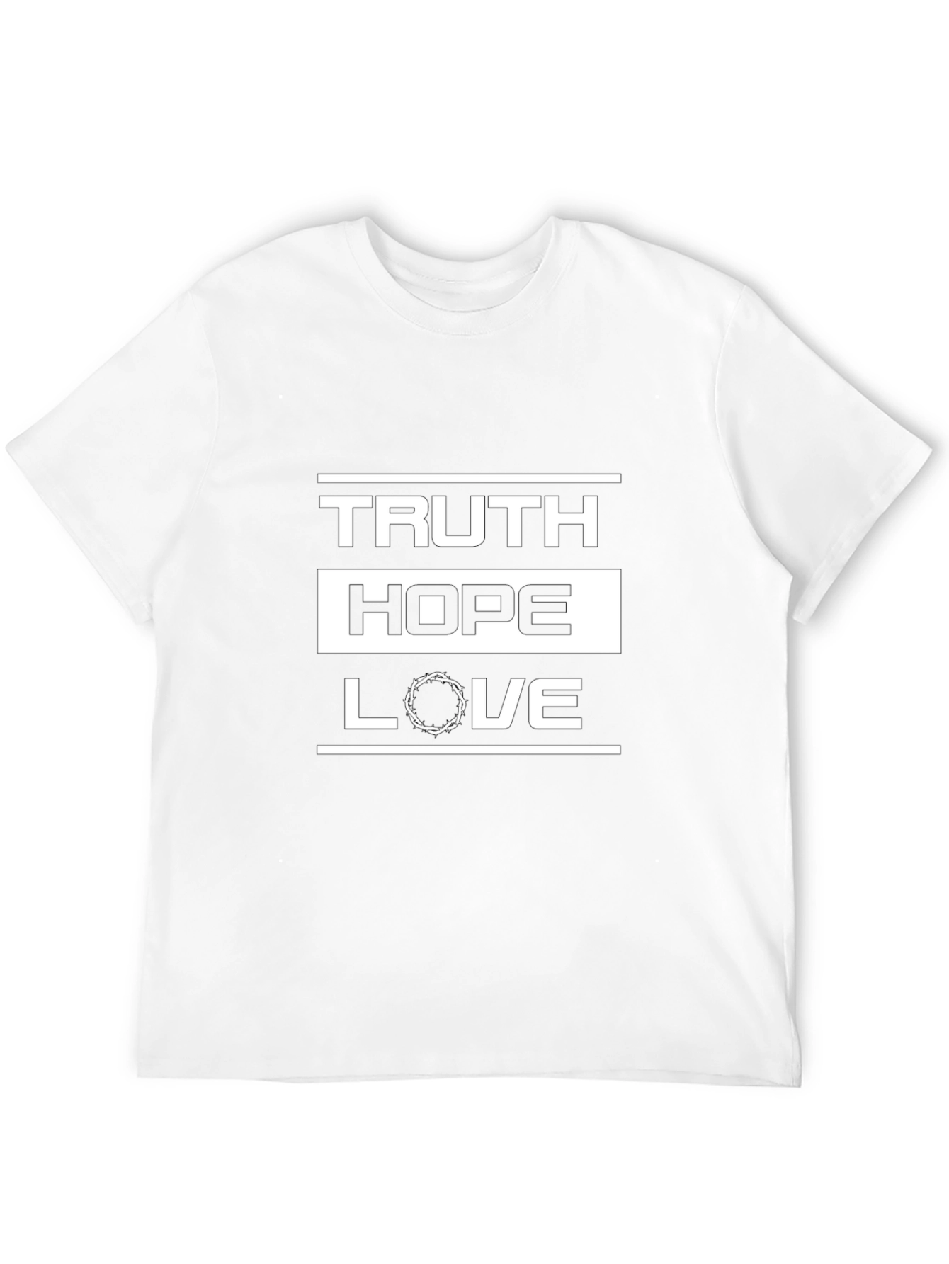 Truth Hope Love Graphic T-Shirt