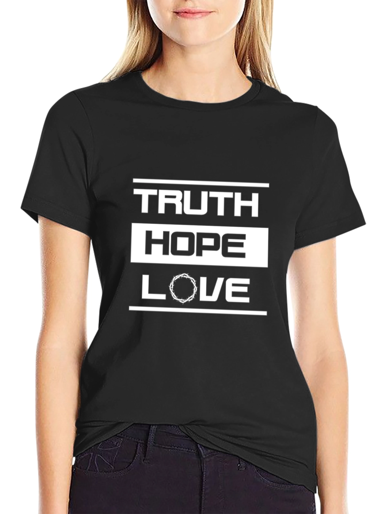Truth Hope Love Graphic T-Shirt