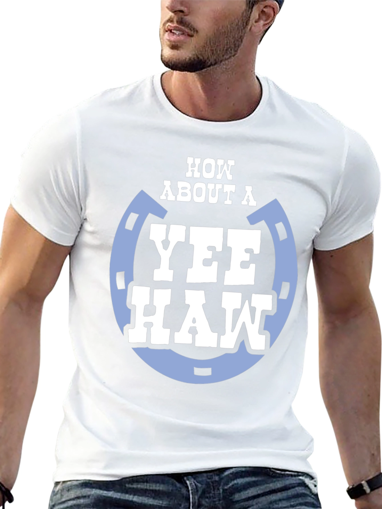 Yee Haw T-Shirt - Cowboy Western Style