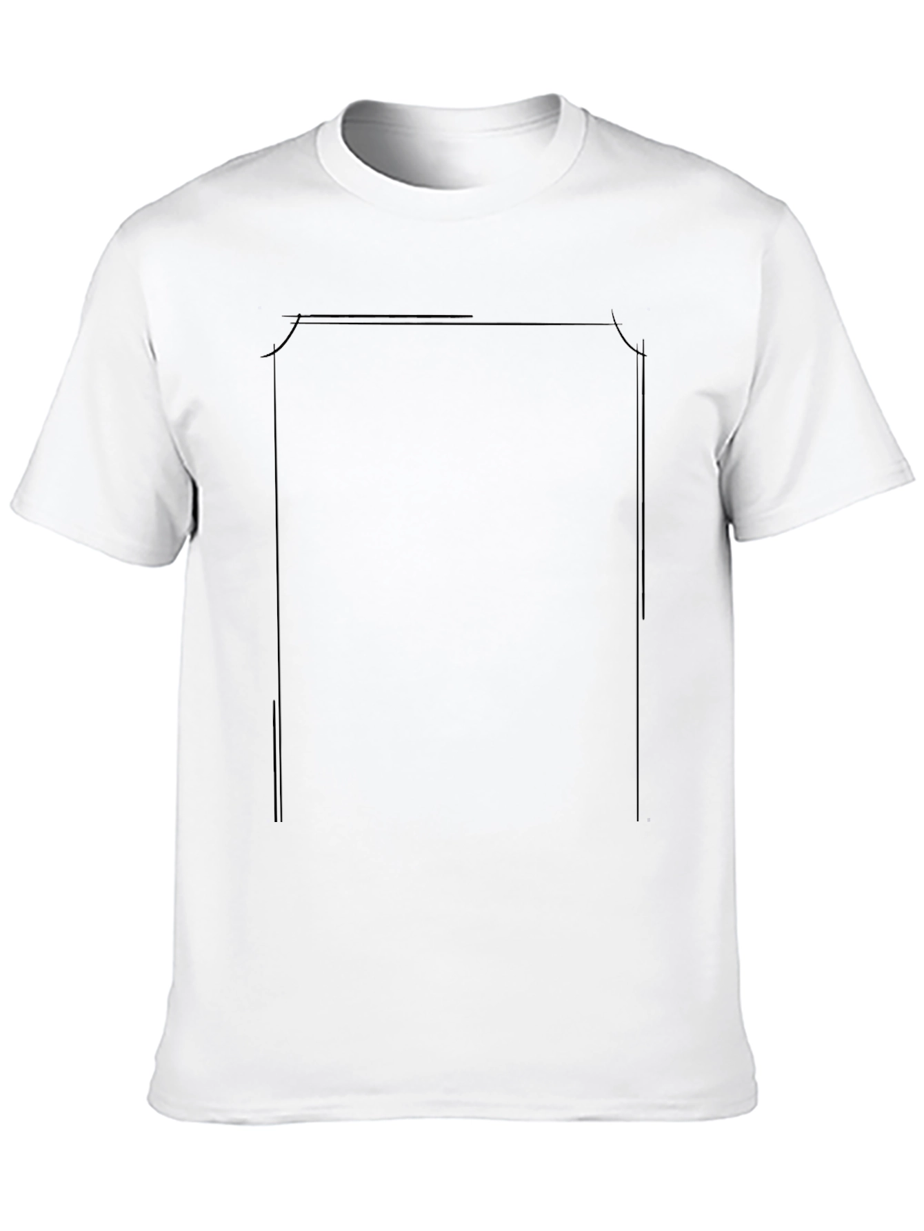 Classic Black T-Shirt - Mens Casual Wear