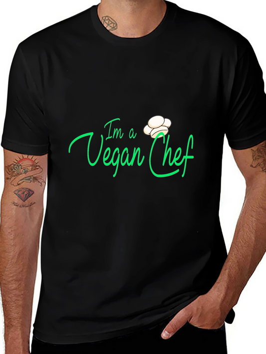 Vegan Chef T-Shirt - Stylish and Comfortable Vegan Apparel