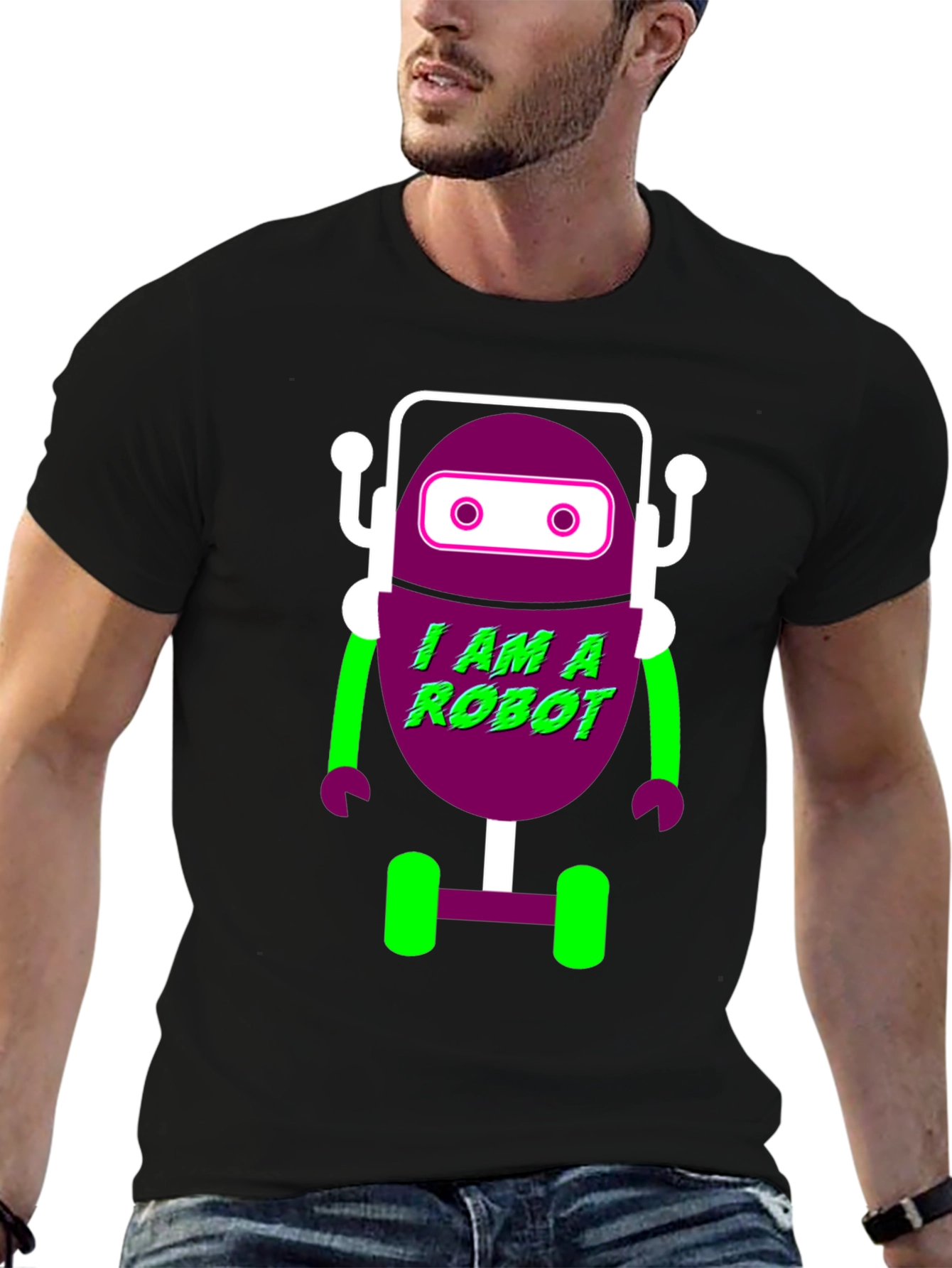 I Am A Robot Graphic T-Shirt