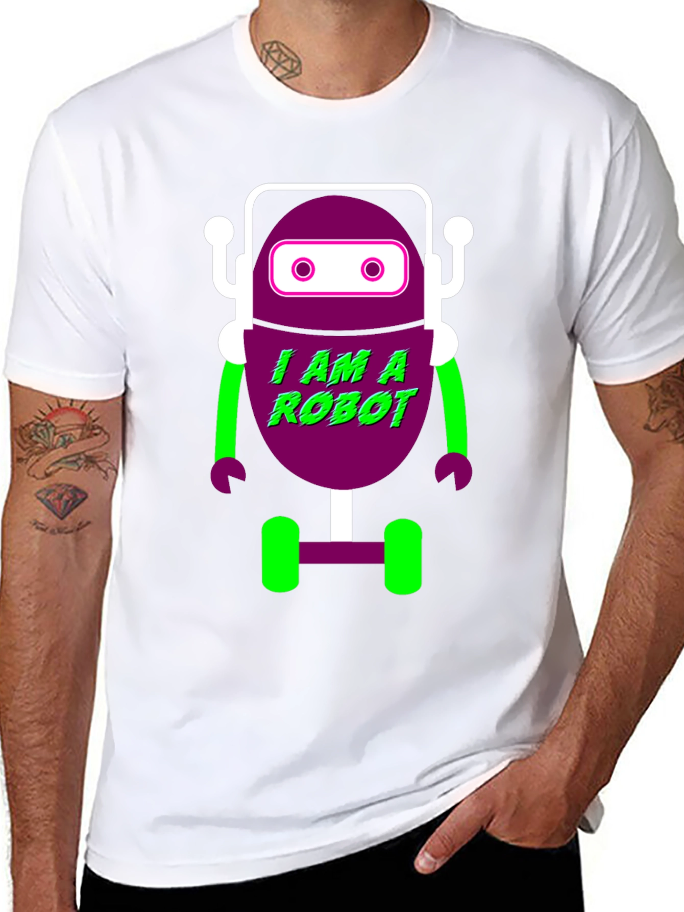 I Am A Robot Graphic T-Shirt