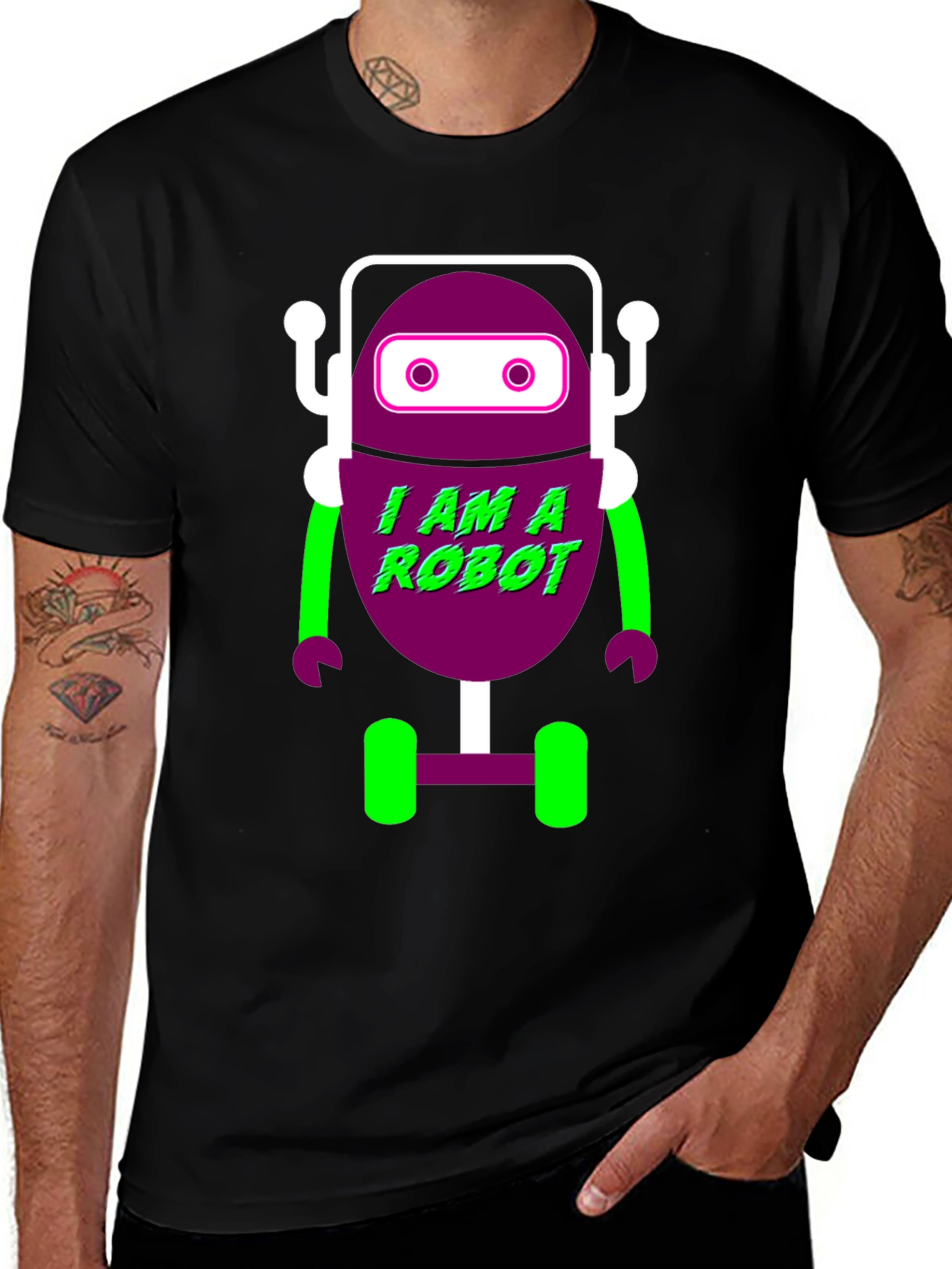 I Am A Robot Graphic T-Shirt