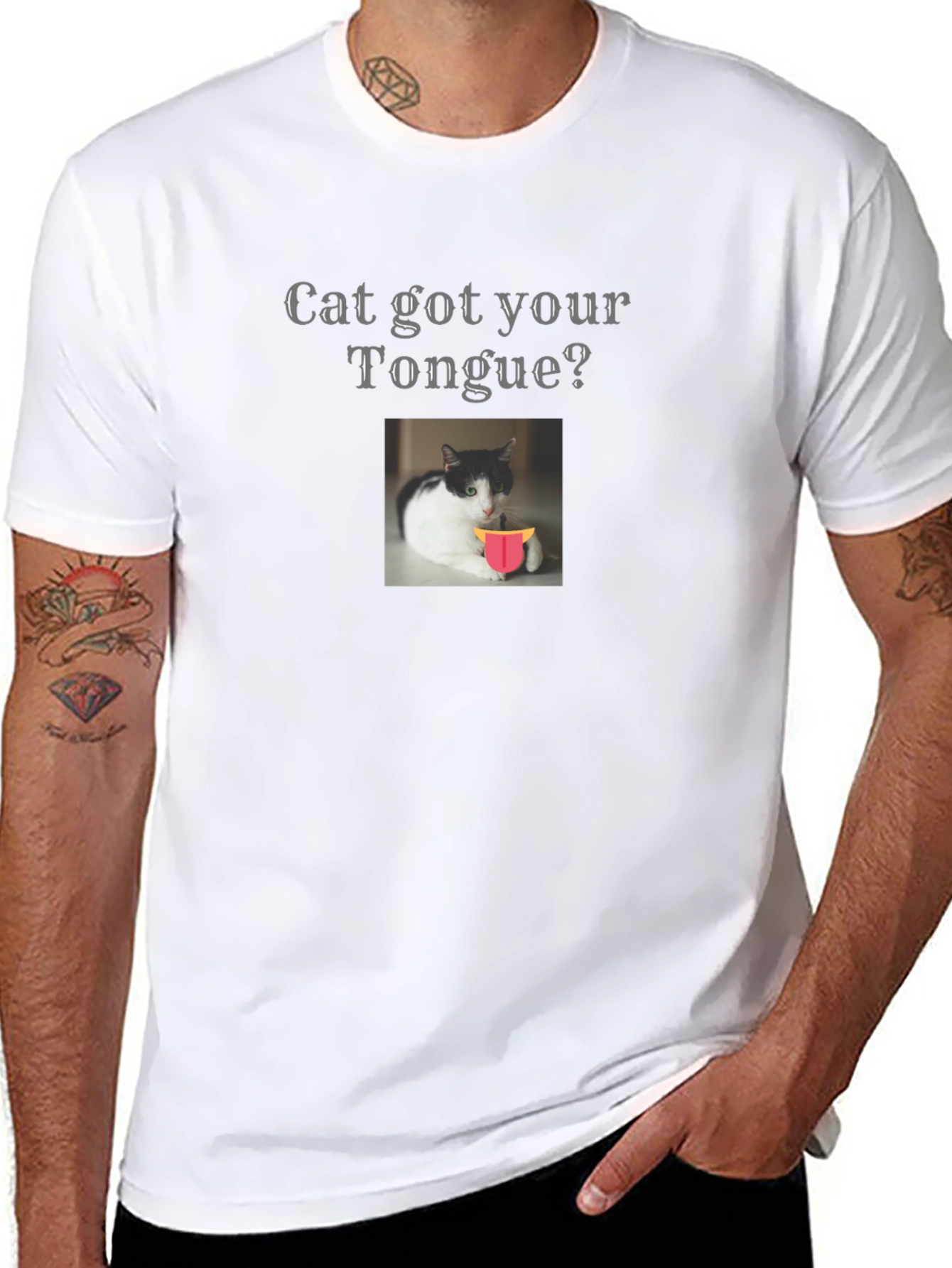 Cat Got Your Tongue? Graphic Tee