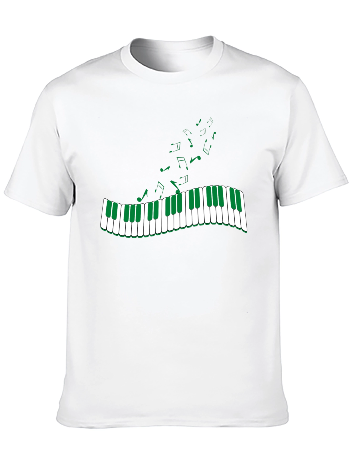 Musical Keys Graphic Tee - Green