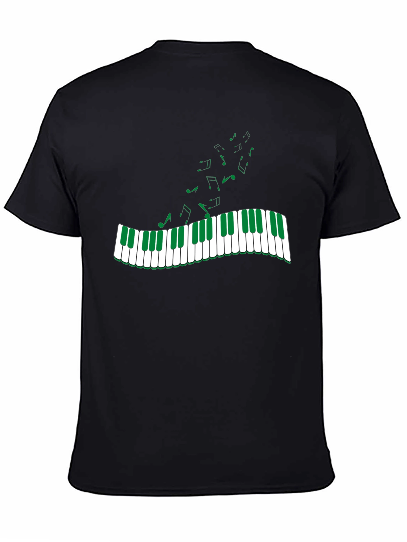 Musical Keys Graphic Tee - Green