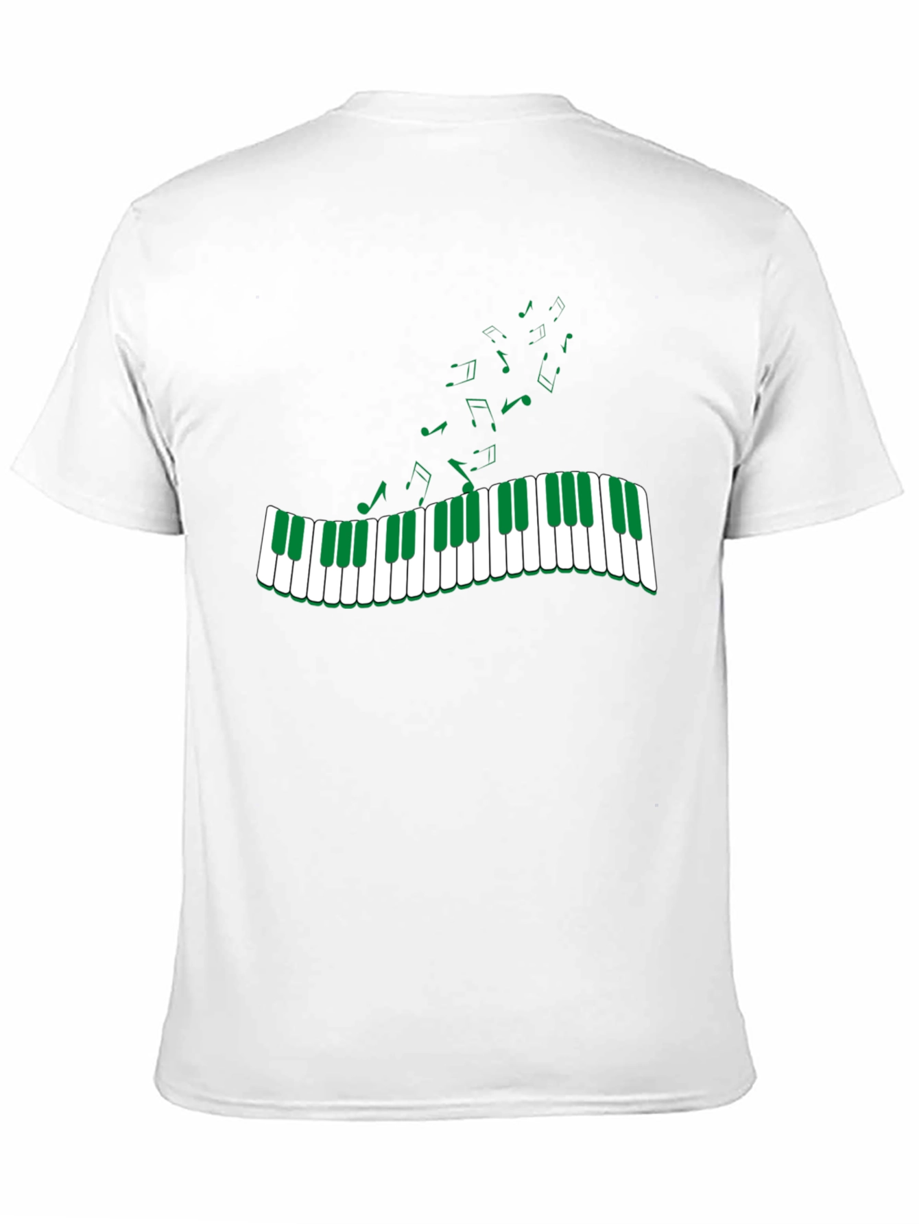 Musical Keys Graphic Tee - Green