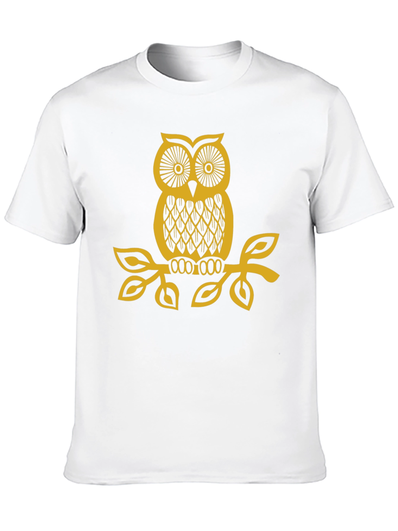 Owl Graphic Black T-Shirt