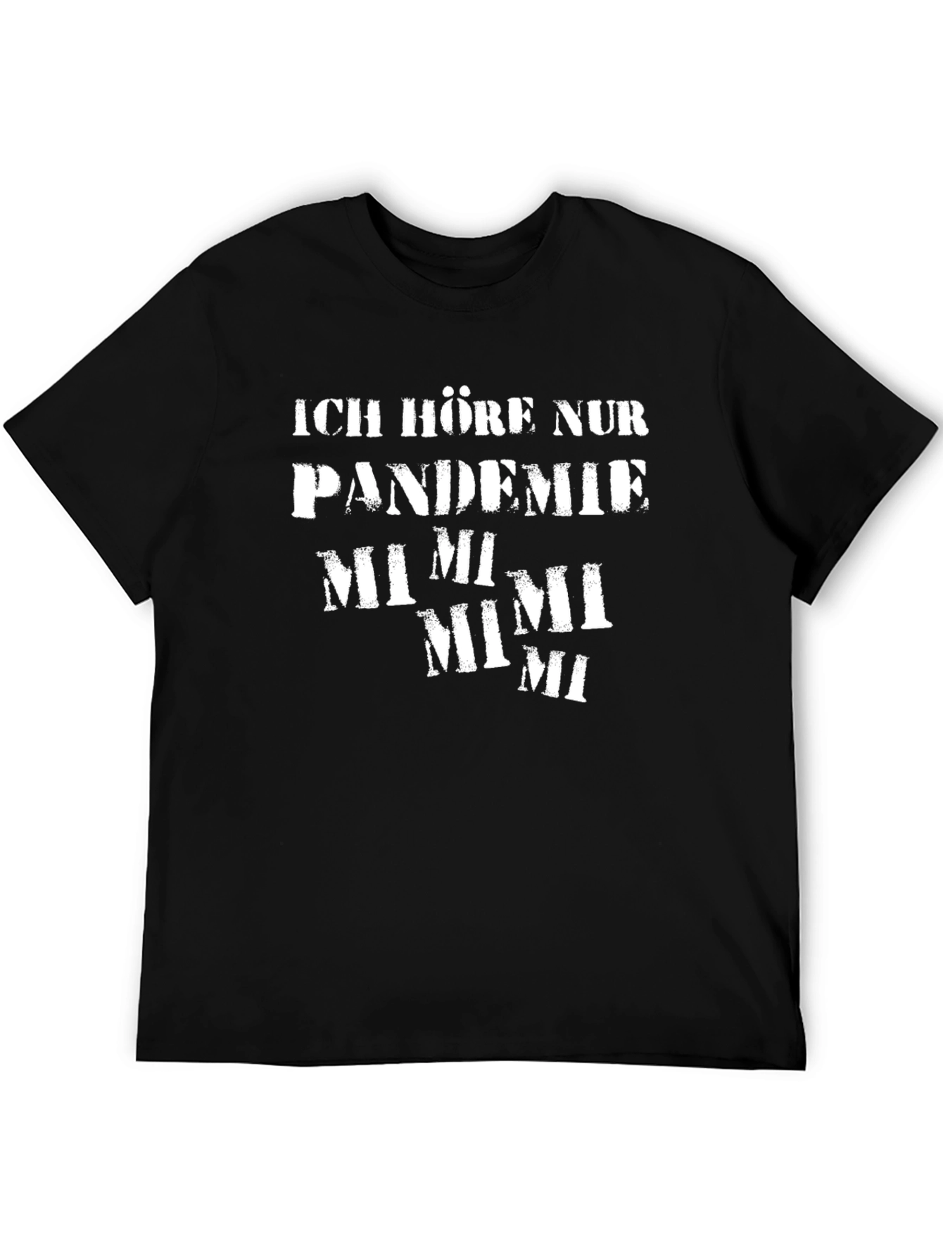 Pandemie Mimi T-Shirt -  Black Graphic Tee