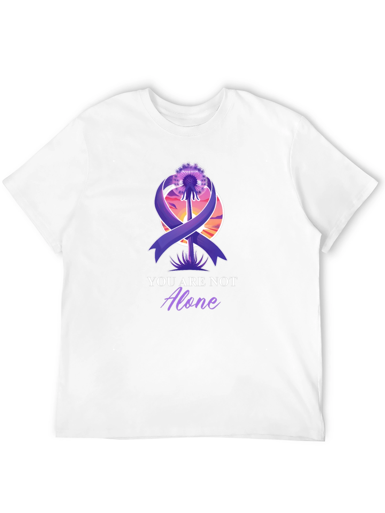 You Are Not Alone Awareness T-Shirt