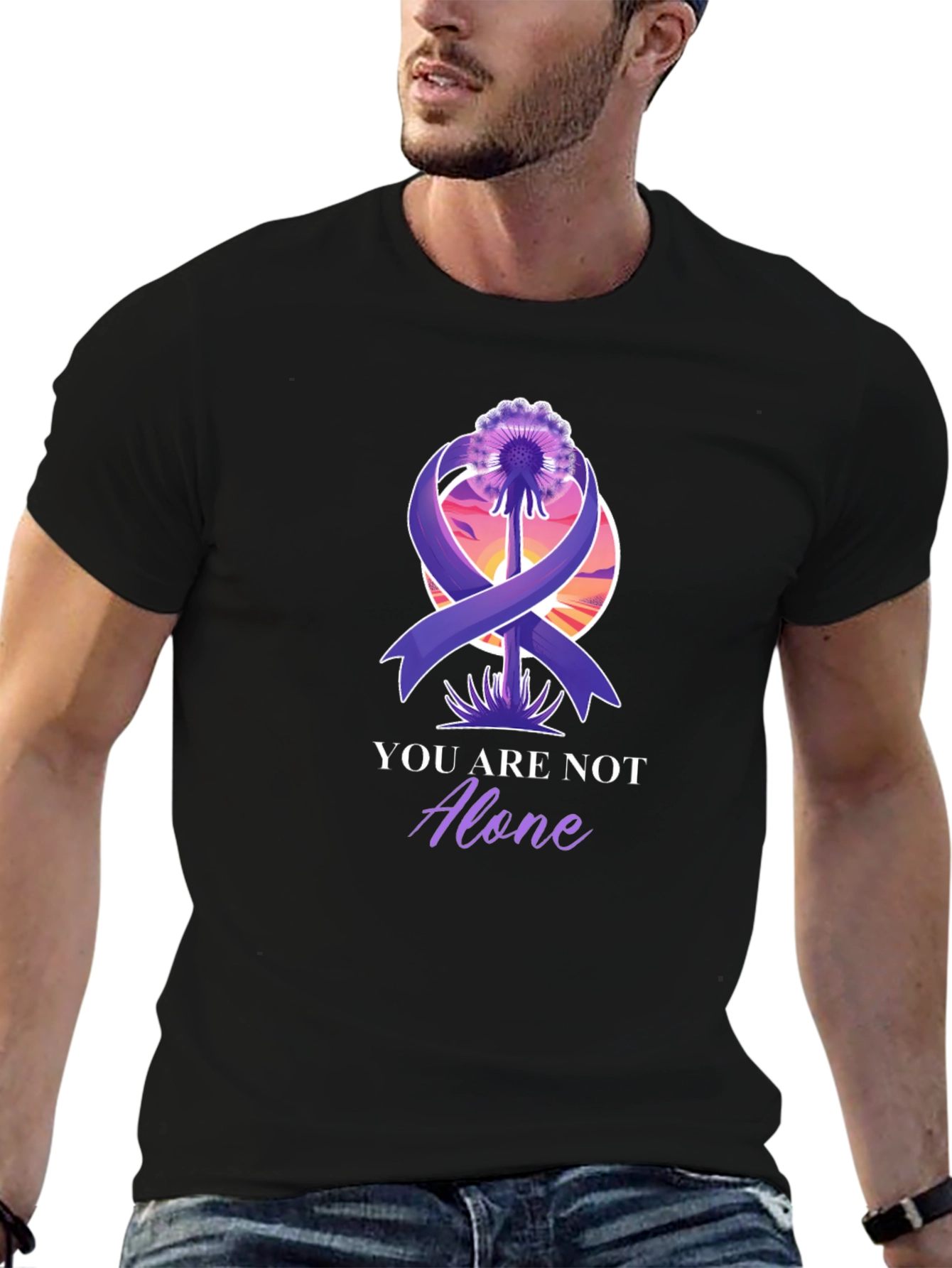 You Are Not Alone Awareness T-Shirt