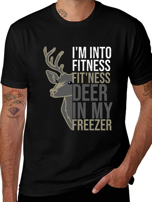 Im Into Fitness Fitness Deer In My Freezer T-Shirt