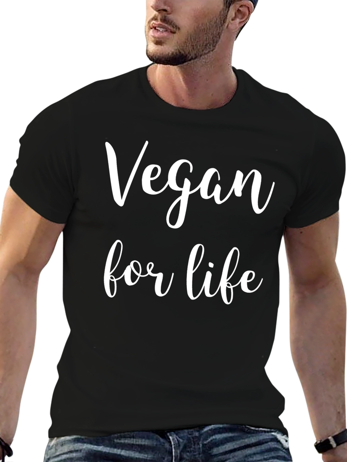 Vegan for Life Graphic T-Shirt
