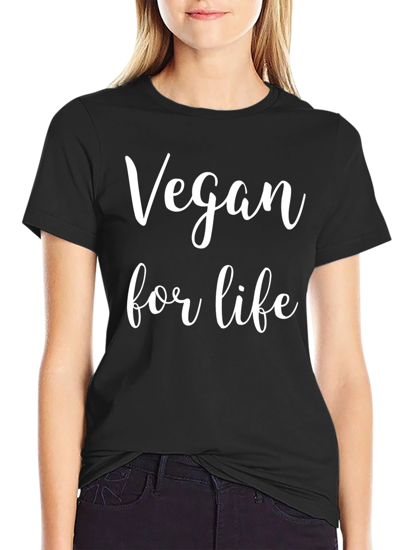 Vegan for Life Graphic T-Shirt