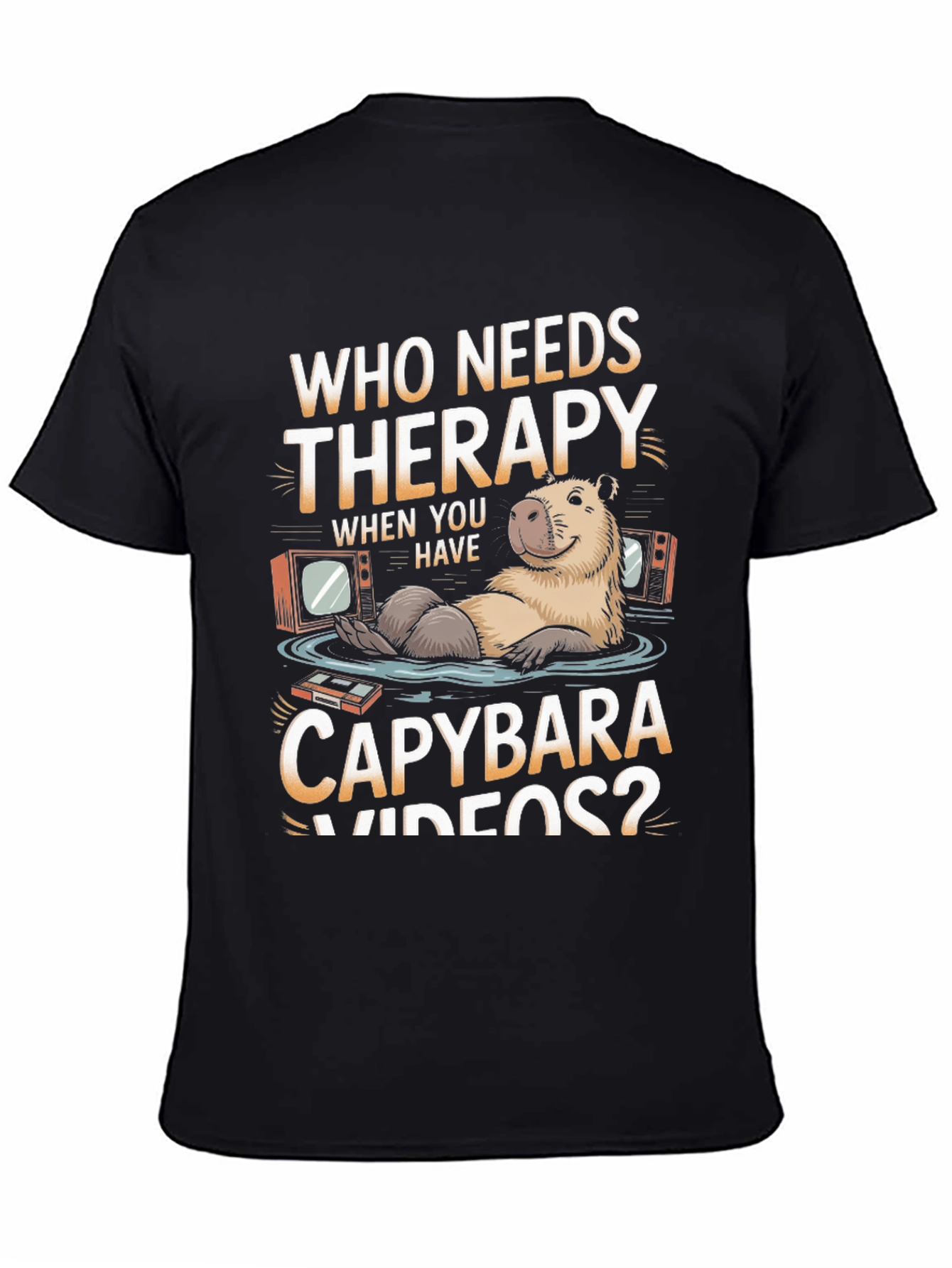 Capybara Therapy T-Shirt